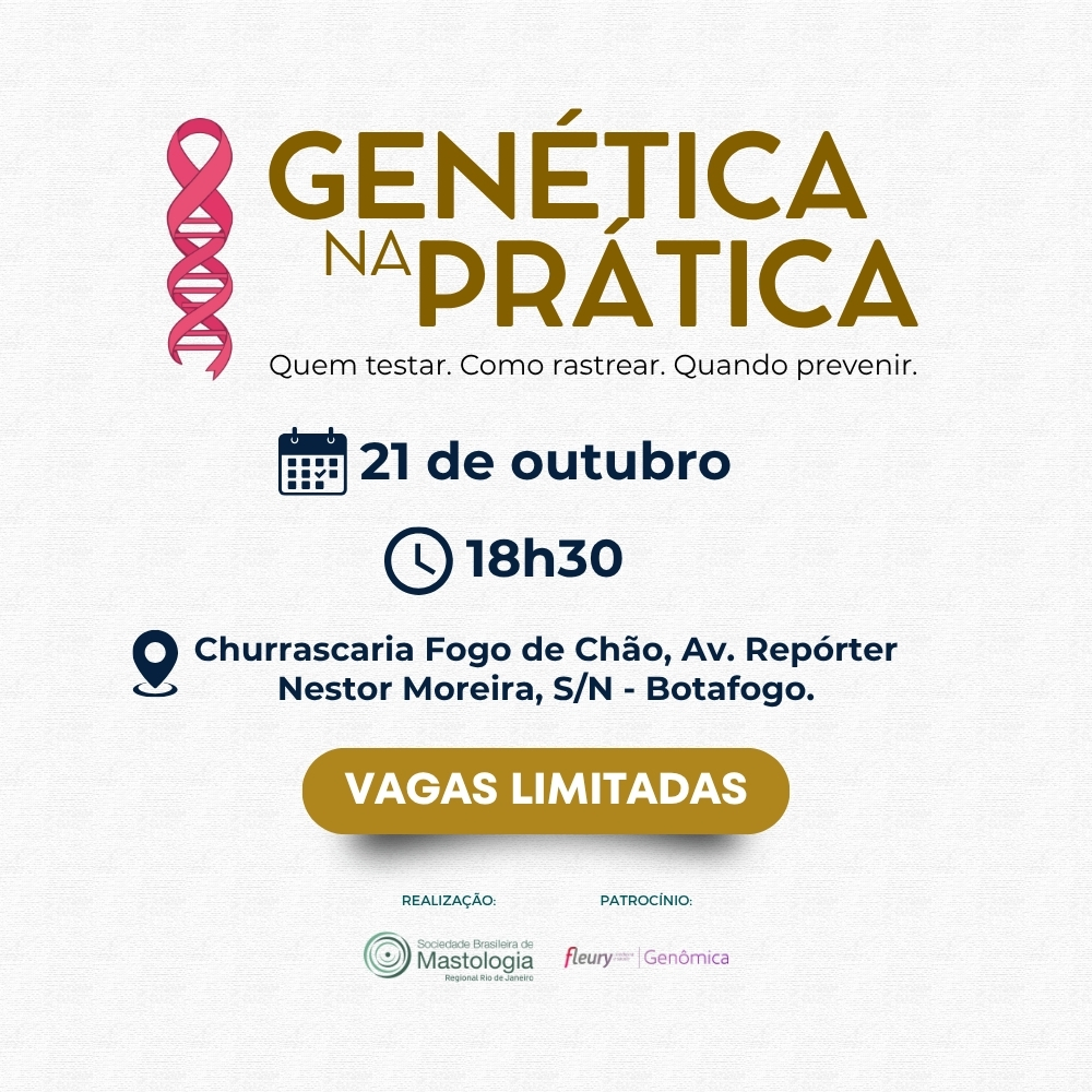 Genética na Prática: Quem testar. Como rastrear. Quando prevenir.